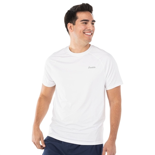 Franklin Mens Performance T-Shirt (Vit)